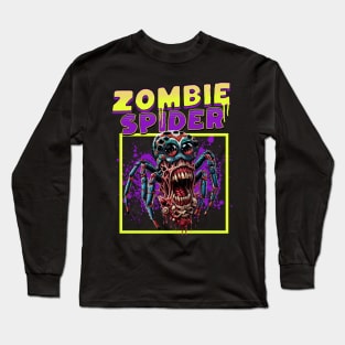 Zombie Spider funny Long Sleeve T-Shirt